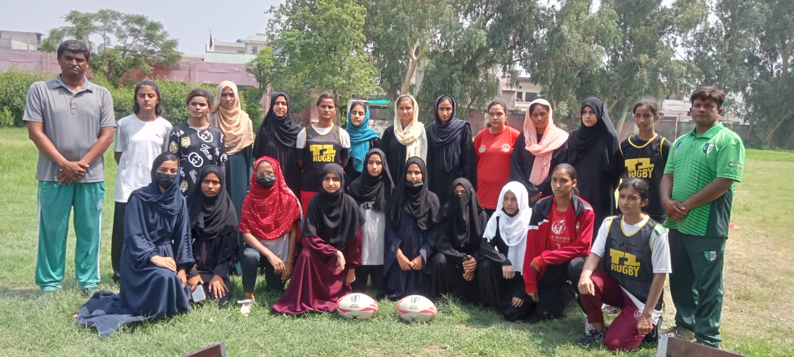 Read more about the article U19 Boys matches and Women’s training session! For upcoming national 7s to be held at Lahore Pakistan Rugby Academy in October!