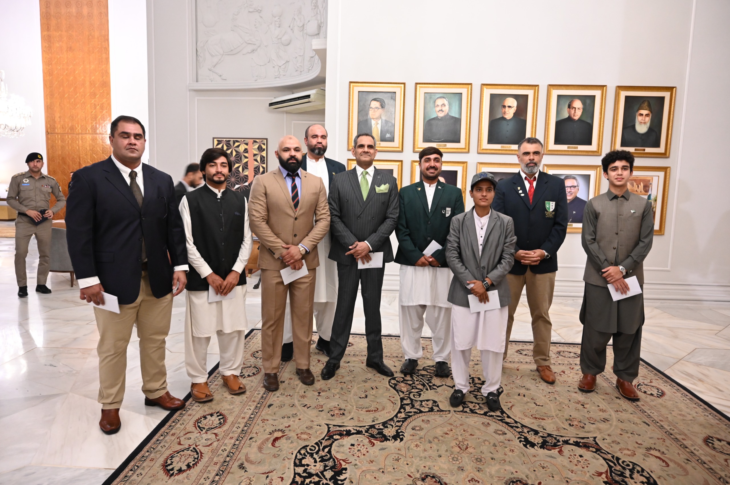 Read more about the article Punjab Rugby Management Team Visits President House